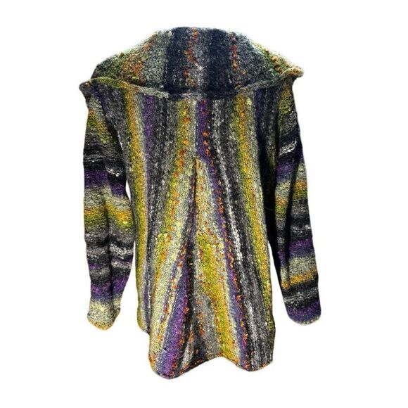 Vintage Bebhinn Marten Silk Mohair Wool Cardigan - L - Picture 2 of 9